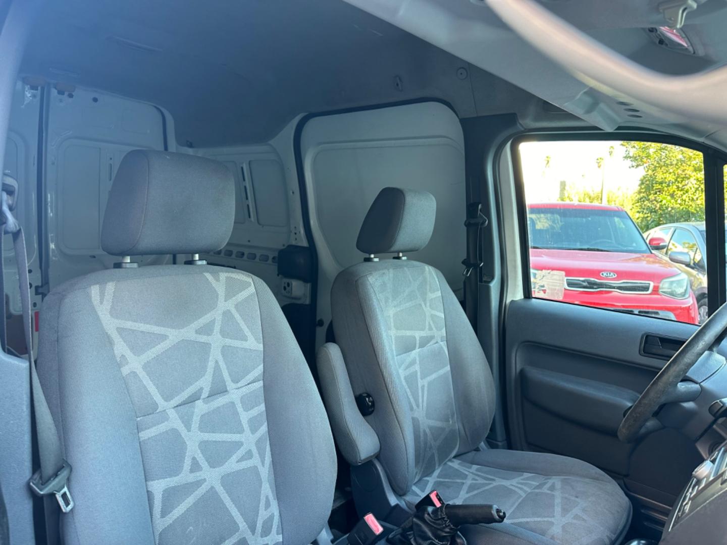 2012 White /Black Ford Transit Connect XLT with Rear Door Glass (NM0LS7BN0CT) with an 2.0L L4 DOHC 16V engine, 4-Speed Automatic transmission, located at 30 S. Berkeley Avenue, Pasadena, CA, 91107, (626) 248-7567, 34.145447, -118.109398 - Great price point for a work van. - Photo#9